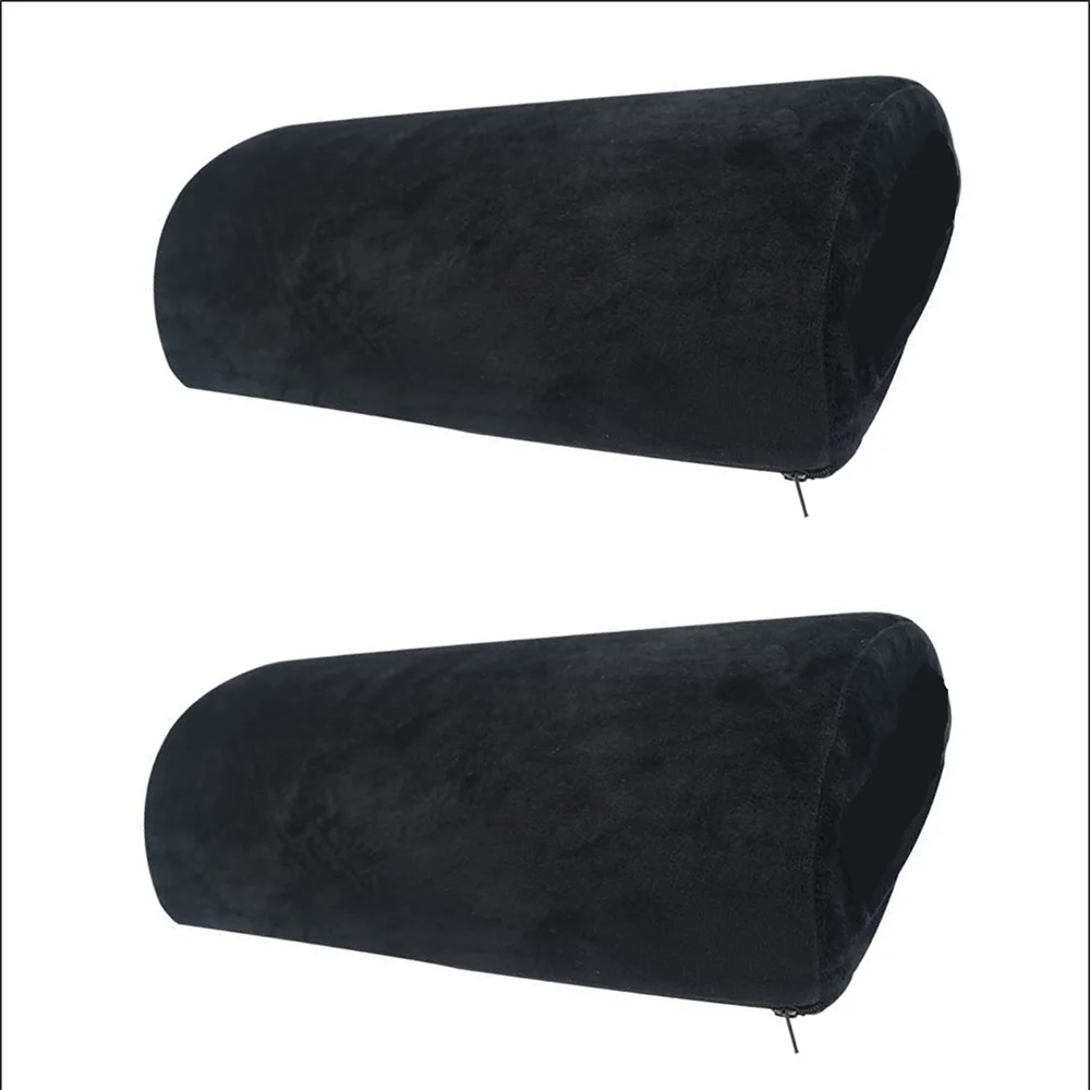Oreiller Demi-Lune en Mousse Mémoire – Soulagement Cervical, Genoux & Dos | Confort Ergonomique Maison & Voyage