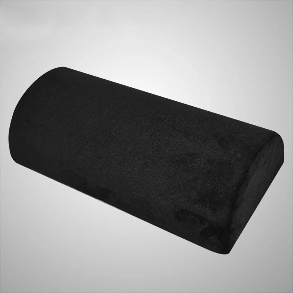 Oreiller Demi-Lune en Mousse Mémoire – Soulagement Cervical, Genoux & Dos | Confort Ergonomique Maison & Voyage