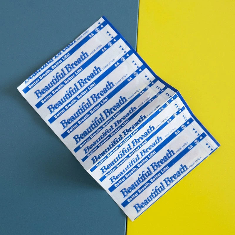Bandes Nasales Anti-Ronflement  – Respiration Améliorée & Sommeil Réparateur
