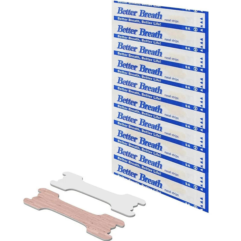 Bandes Nasales Anti-Ronflement  – Respiration Améliorée & Sommeil Réparateur