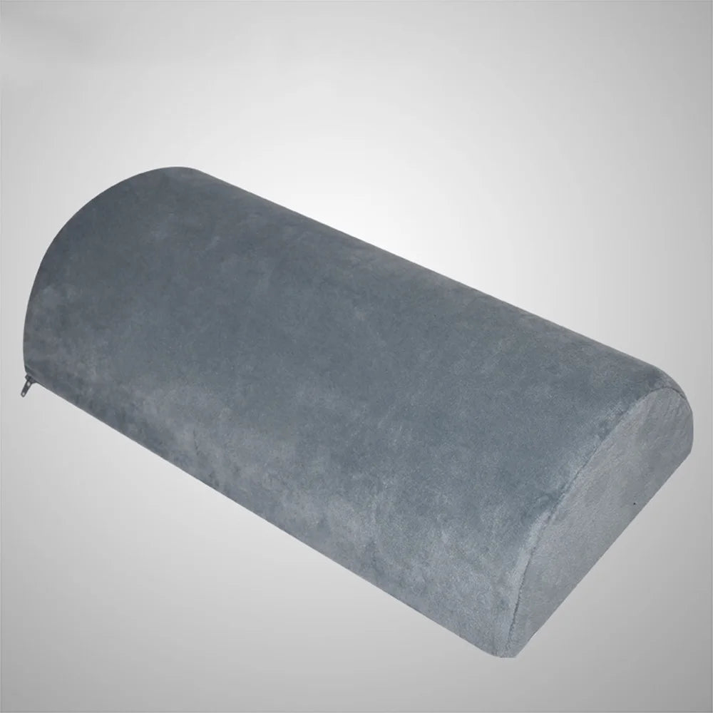 Oreiller Demi-Lune en Mousse Mémoire – Soulagement Cervical, Genoux & Dos | Confort Ergonomique Maison & Voyage