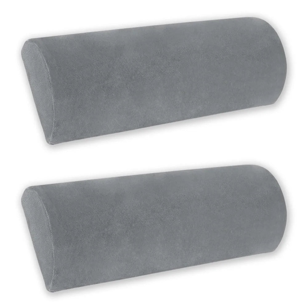 Oreiller Demi-Lune en Mousse Mémoire – Soulagement Cervical, Genoux & Dos | Confort Ergonomique Maison & Voyage