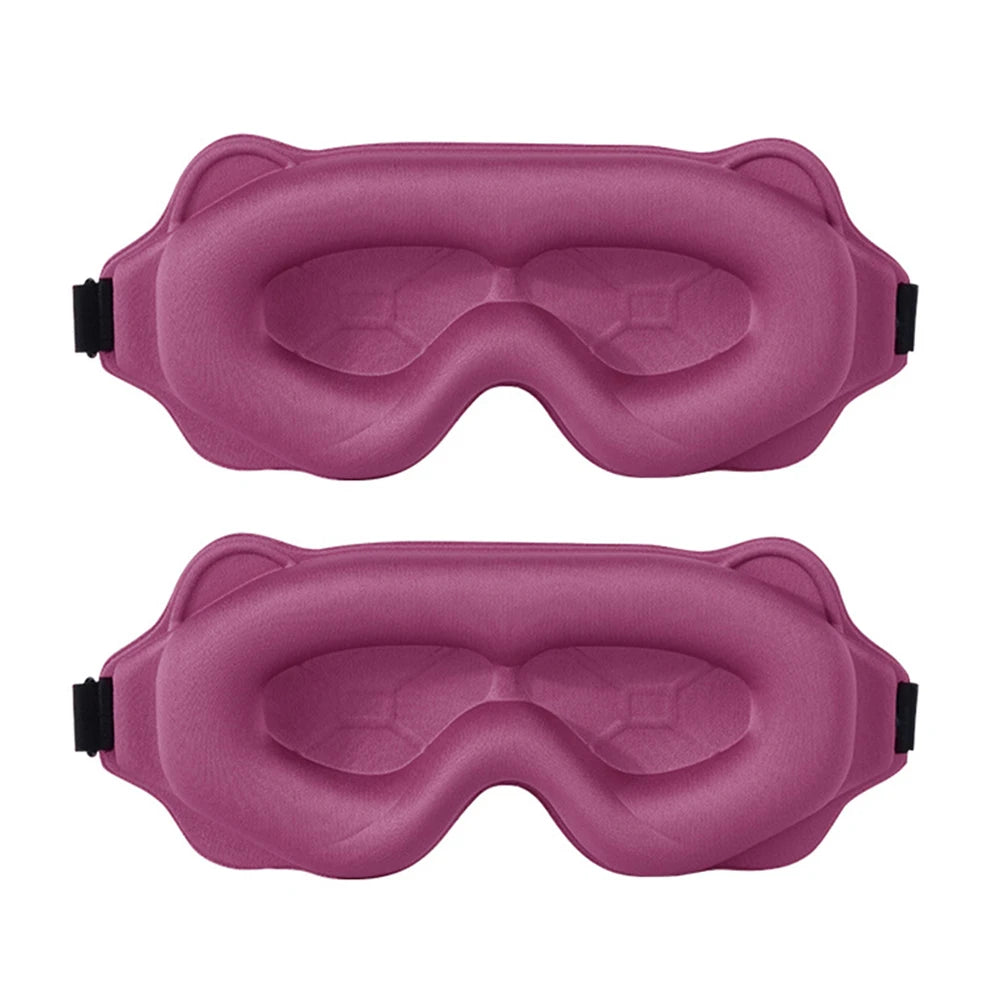 Masque de Sommeil 3D – Obscurité Totale & Confort Ultra-Doux
